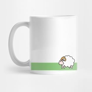 March of the Flock of Sheep Mug